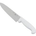 Cuchillo de chef de 8" con mango blanco