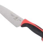 Cuchillo de chef de 8″ con mango rojo