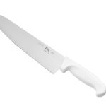 Cuchillo de chef de 10" con mango blanco